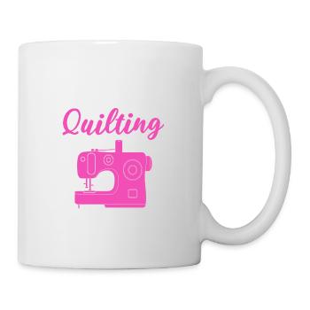 Eher quilten Couturier Gift - Tasse - Weiß - Rechts