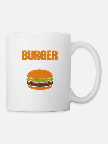 Meine Therapie Feinschmecker Geschenk - Tasse - Weiß