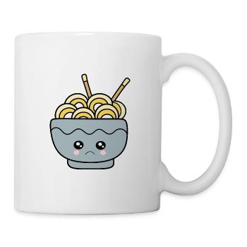 Ramen Nudeln Japan Küche - Tasse - Weiß - Rechts