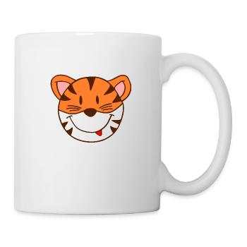 Tigre - Mug blanc - blanc - Droite