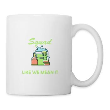 Nettoyant ménager Femme de ménage Tee Humo - Mug blanc - blanc - Droite