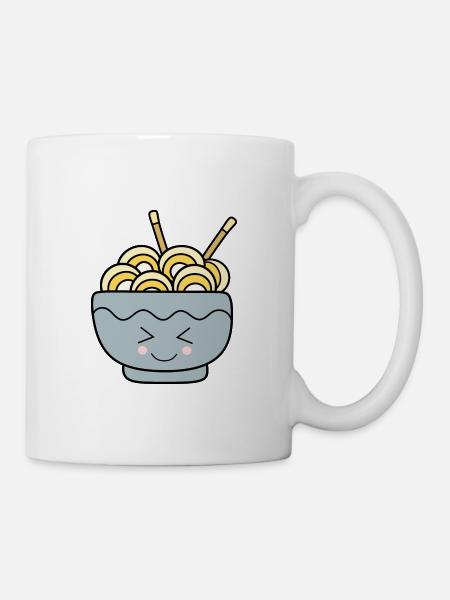Ramen Nudeln Japan Küche - Tasse - Weiß