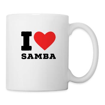 J’adore la samba - Mug blanc - blanc - Droite