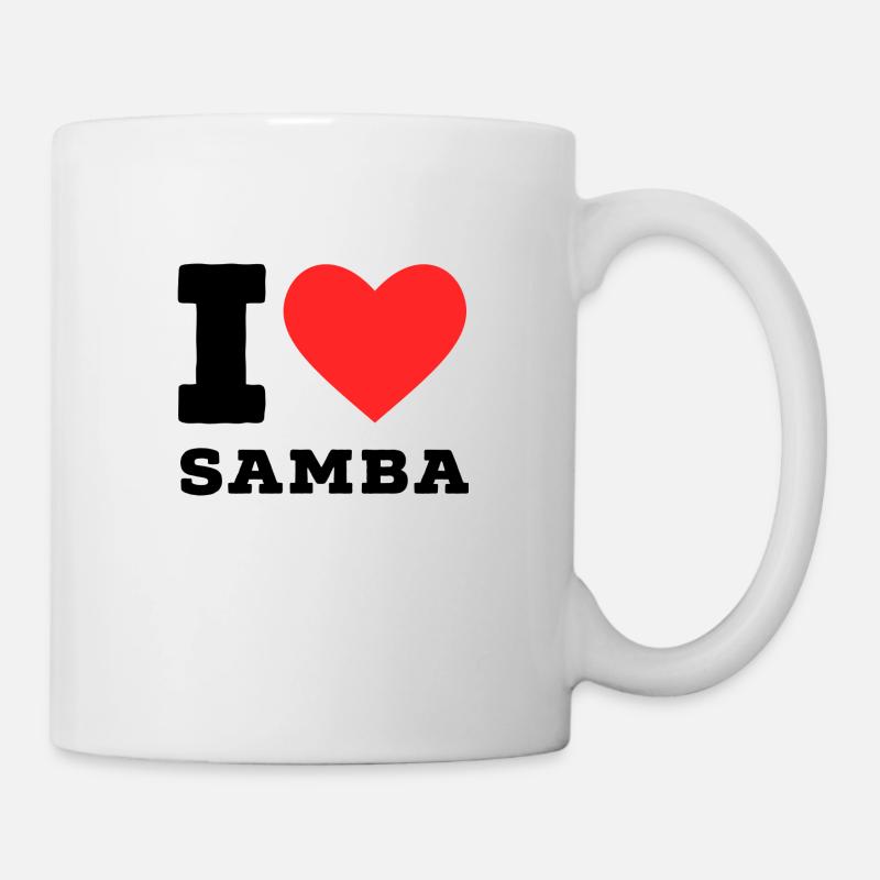 J’adore la samba - Mug blanc - blanc