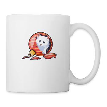 Cat Kitten Christmas - Mug - white - Right