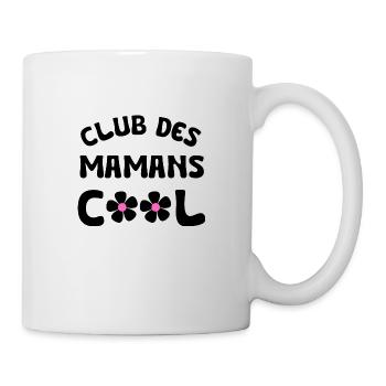 club des mamans cool - Mug blanc - blanc - Droite