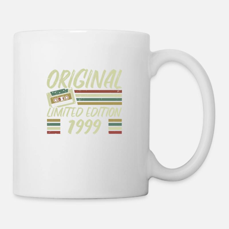 Vintage 1999 Rétro Cadeau D’anniversaire 1999 - Mug blanc - blanc