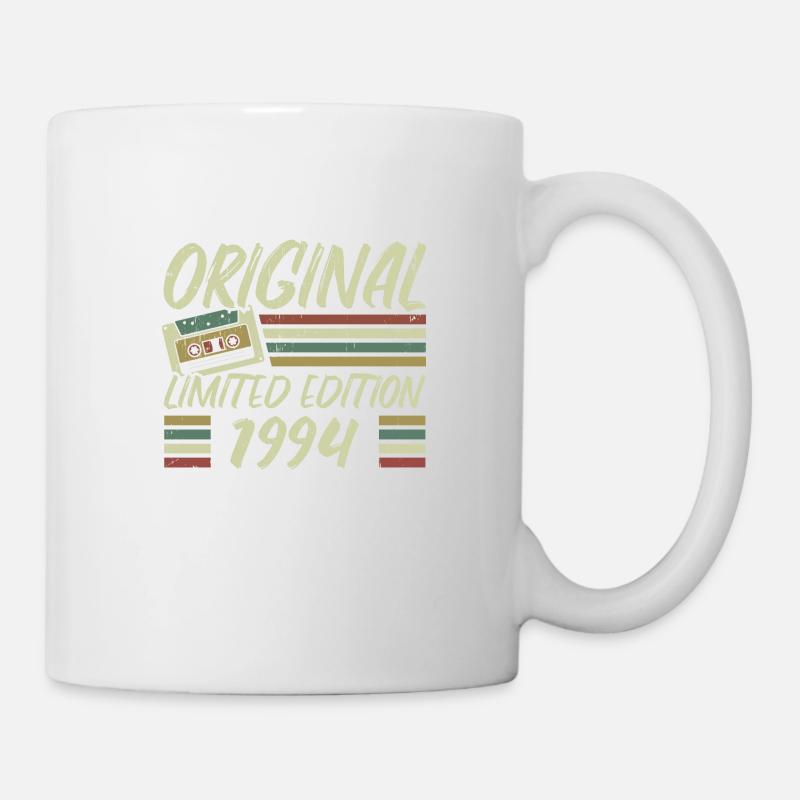 Jahrgang 1994 Retro Geburtstagsgeschenk 1994 - Tasse - Weiß
