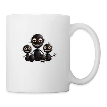 Fascinating Voodoo Doll Family - City Fashion - Mug - white - Right