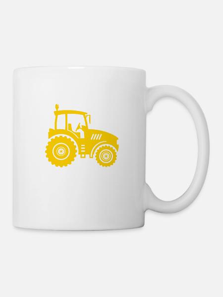 Tractor farmer farmer - Mug - white