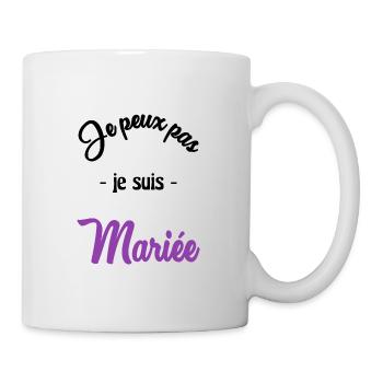 MARIEE - Mug blanc - blanc - Droite