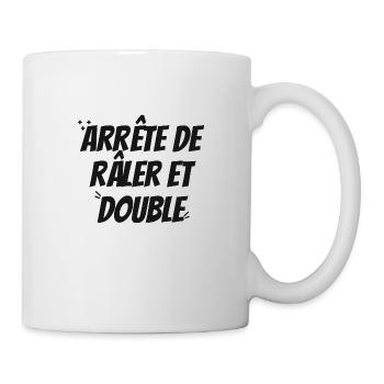 Whaling and double stop - Mug - white - Right