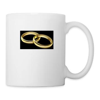 Eheringe - Tasse - Weiß - Rechts