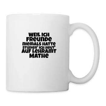 Math Teacher Training Student Teacher Funny Saying - Mug - white - Right