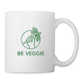 Be Veggie - Tasse - Weiß - Rechts