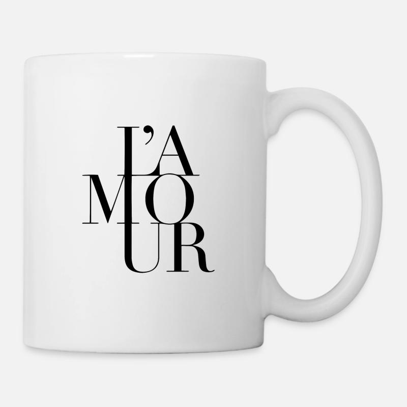 Amour - Mug blanc - blanc