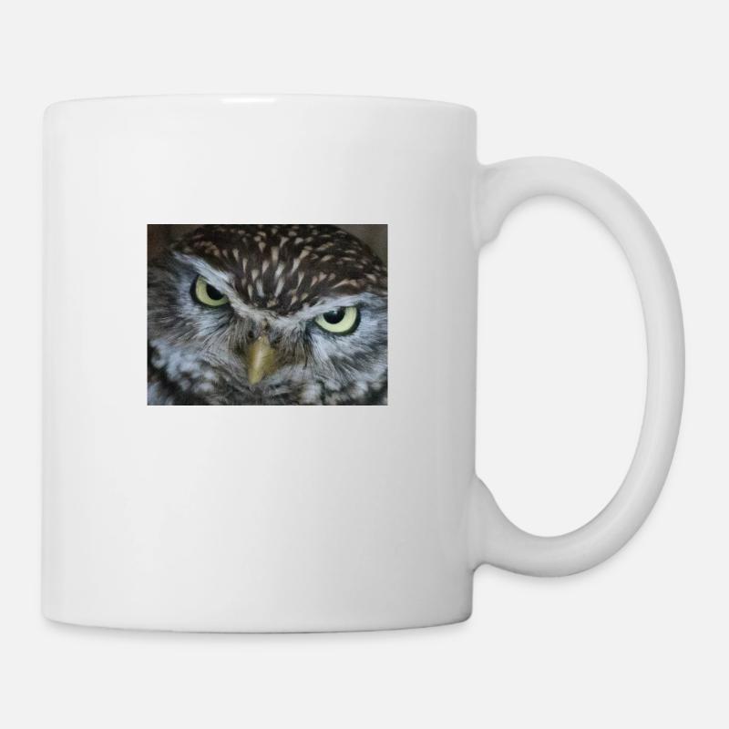 Face of an owl - Mug - white