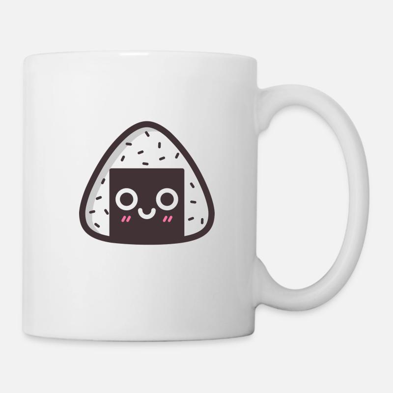 Onigiri Kawaii Japon - Mug blanc - blanc