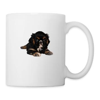 Cute puppy - Mug - white - Right