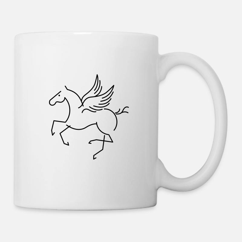 Pegasus - Tasse - Weiß