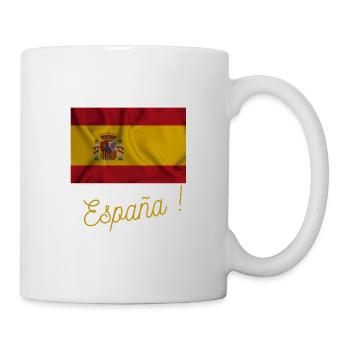 España - Mug blanc - blanc - Droite
