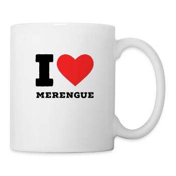 I love merengue - Mug - white - Right