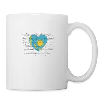 Kazakhstan Flag Kazakhstan Flag Kazakhstan - Mug - white - Right