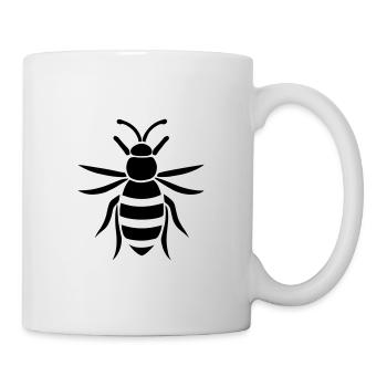 abeille - Mug blanc - blanc - Droite