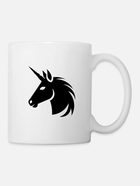 Einhorn - Tasse - Weiß