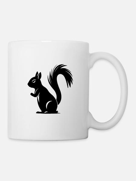 squirrel - Mug - white