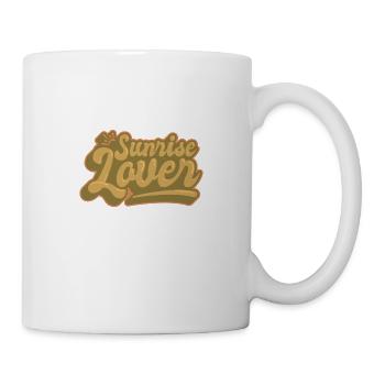 Sunrise Lover - Tasse - Weiß - Rechts