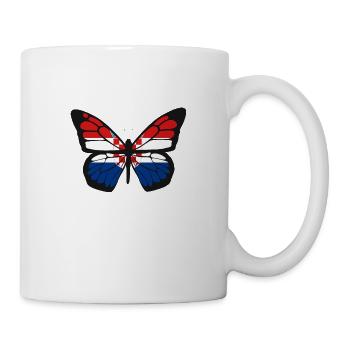 Drapeau de la Croatie Adriatique Zagreb Drapeau croate - Mug blanc - blanc - Droite