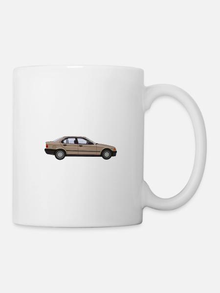 Klassiker der Fahrzeuggeschichte - Tasse - Weiß