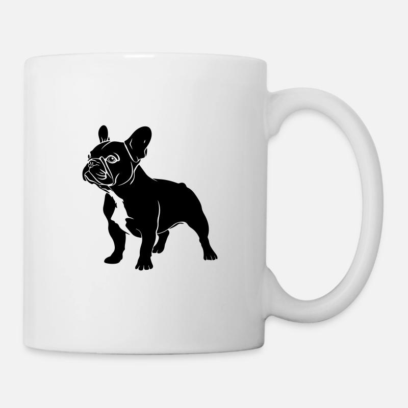 Bouledogue français - Mug blanc - blanc
