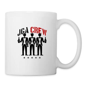 Enterrement de vie de garçon Équipage Enterrement de vie de garçon - Mug blanc - blanc - Droite