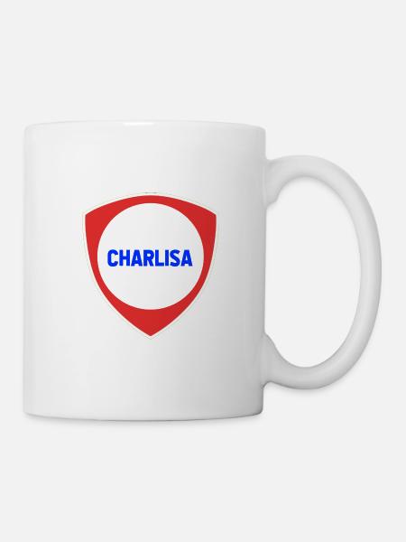 Bouclier Charlisa - Mug blanc - blanc