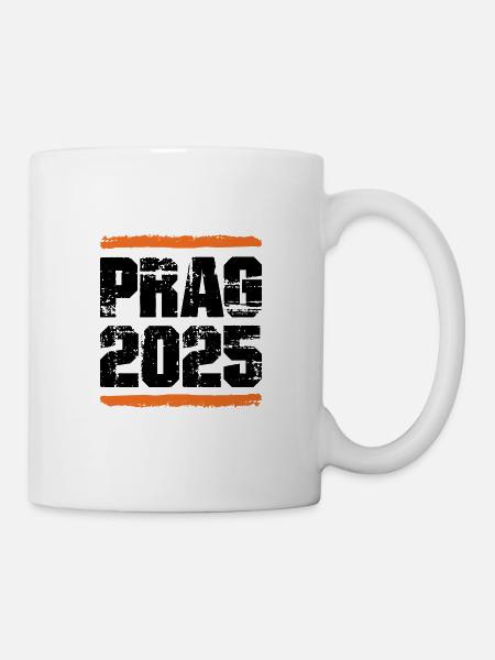 Prag 2025 Team - Tasse - Weiß