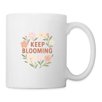 Keep Blooming - Mug - white - Right