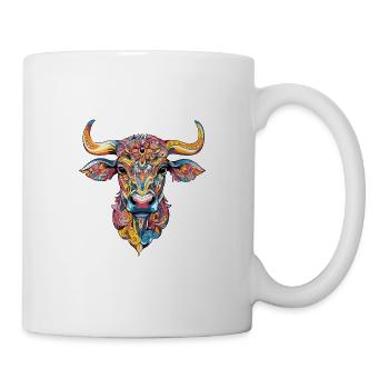 Bulle Bunt - Tasse - Weiß - Rechts