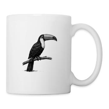 GEEKLEY – Bestiarium – Tukan - Tasse - Weiß - Rechts
