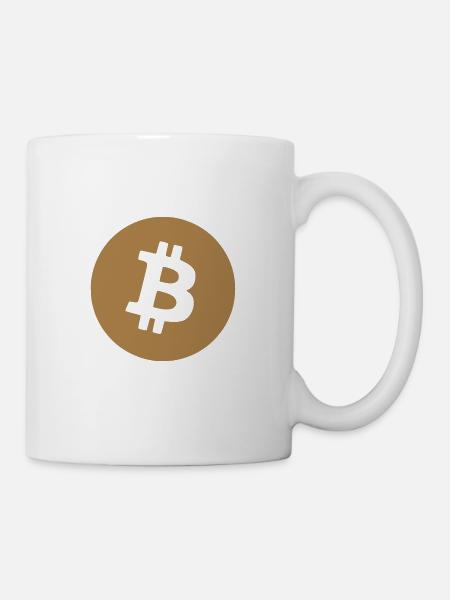 Bitcoin - Tasse - Weiß