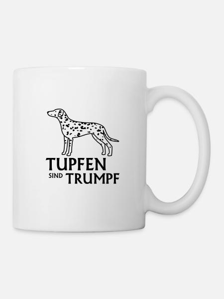 Dalmatiner - Tasse - Weiß