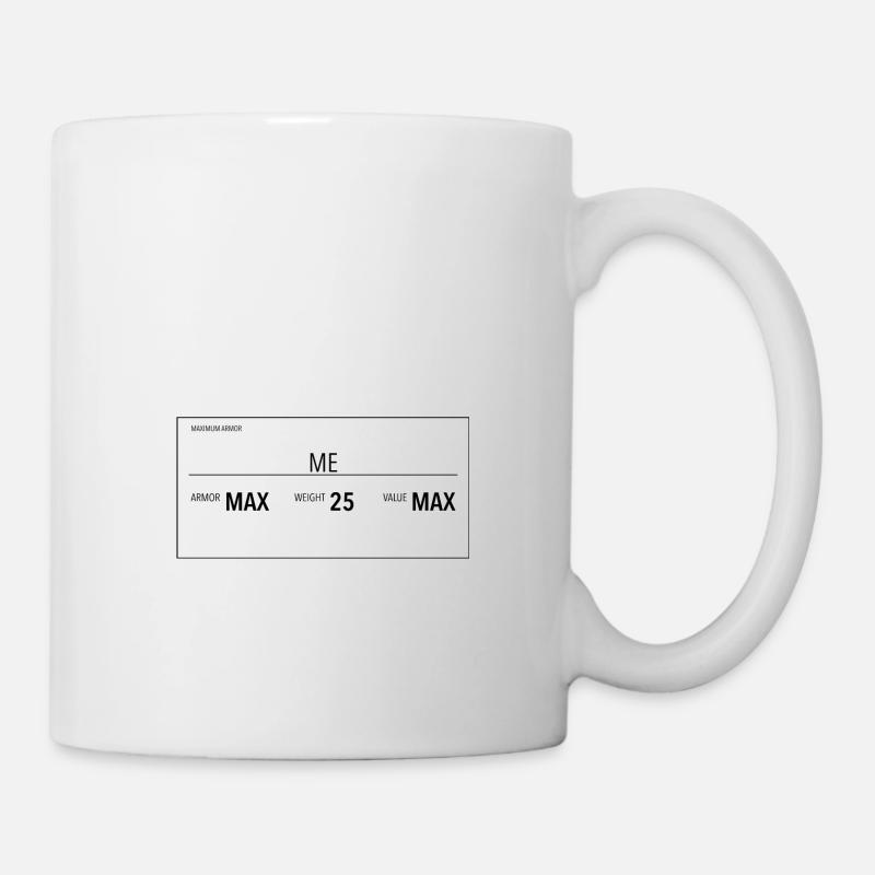 Maximun Armor - Tasse - Weiß
