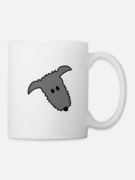 Irish Wolfhound - Tasse - Weiß