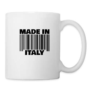 Italien Italiener Italy Italia Stolz Geschenk em - Tasse - Weiß - Rechts