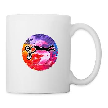 Bmx Biker Bike - Mug - white - Right