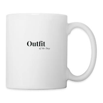 OUTFIT OF THE DAY - Mug - white - Right