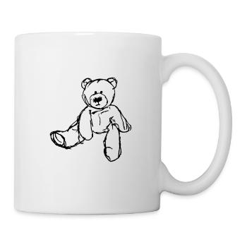 Mein erster Teddy Bär für Kinder - Tasse - Weiß - Rechts