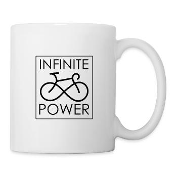 Fahrrad INFINITE POWER - Tasse - Weiß - Rechts