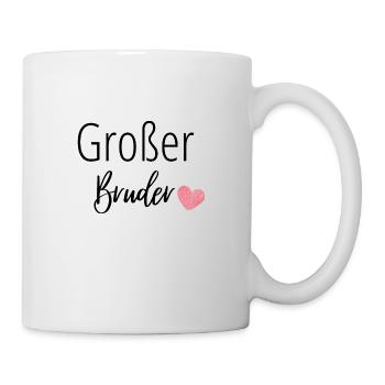 Großer Bruder - Tasse - Weiß - Rechts